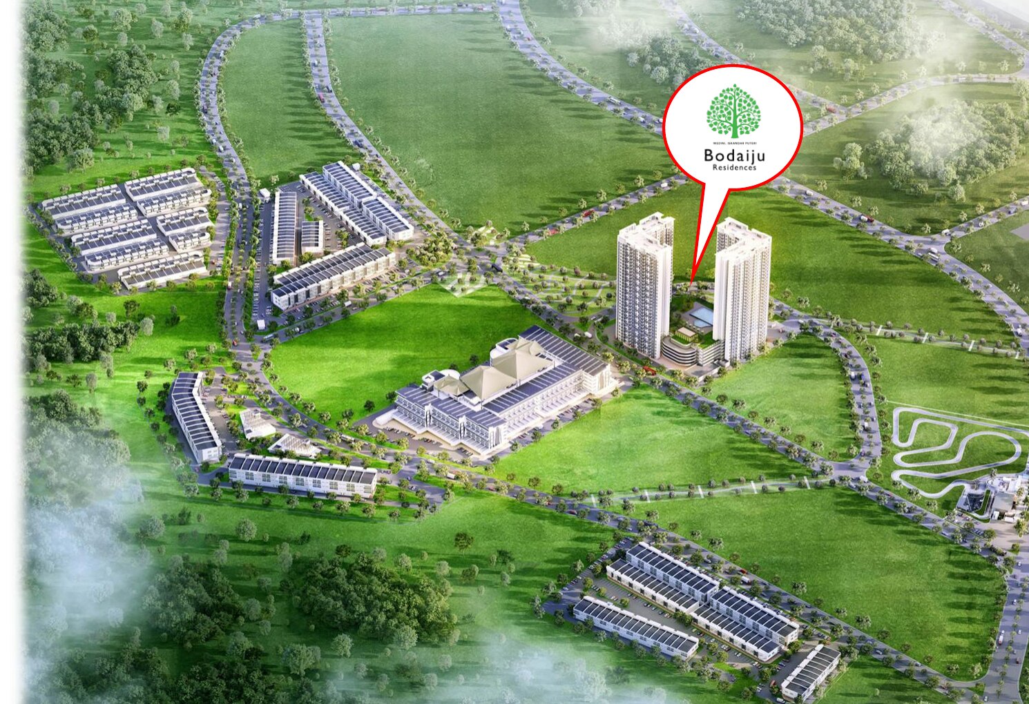 Medini masterplan aerial